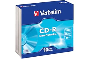 Verbatim CD-R 80 700MB - Confezione da 10