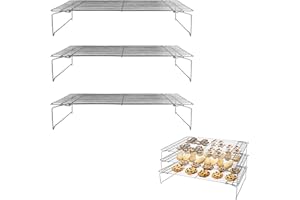 Lily Cook - Kp5595 - Grille de Refroidissement 3 etages Cuisine Patisserie Ustensile