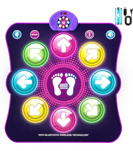 Pianomat voor kinderen, muziekmat Dansmatten Touch-speelmatten Vloertoetsenbord Muzikale tapijtmat voor kinderen Jongens Meisjes Peuter ( 100 * 36 cm