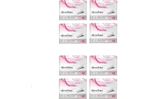 Absorbeo - Lady Normal – Slipeinlagen für Leichte Blasenschwäche, (8 Packungen je 12 Einlagen)