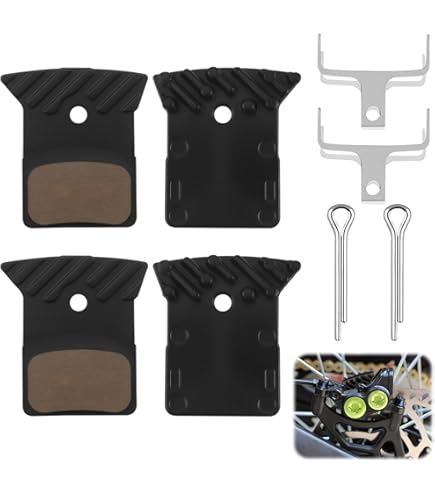 Plaquette Shimano Xt Nutt Vtt Vélo Plaquette De Frein à Disque Résine Semi-métallique Avec Direction Hydraulique