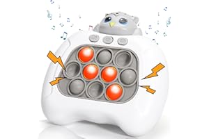 GFORI Fast Push-Spiel | Spiel für Kinder | Fidget Toys | Interaktives Quick Push-Bubble-Spiel | Handheld-Puzzle-Elektronisches Spiel für Kinder Erwachsene,das Stress abbaut(Eule)