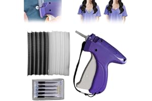 ZHSDUEWN Stitchy Quick Clothing Fixer, Stitch Gun for Clothes, Mini Stitch Gun for Sewing Quick Clothing Fixer Handheld Sewing Machine Zip Stitch (Purple)