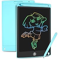 HOMESTEC LCD Schreibtafel 8,5 Zoll, Schreibtafel Buntes Display Kinder Laptop für Notieren/Zeichnen, Optimaler…