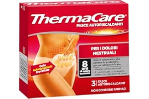ThermaCare Fasce Autoriscaldanti a Calore Terapeutico per Dolori Mestruali, 8 Ore Calore Costante, 3 Fasce Monouso