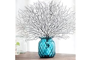 Branche de corail de simulation,URMAGIC décoration d'aquarium, 50x40cm Arbre de mer de corail artificiel, décoration de mariage, ornement d'aquarium de paysage en plastique