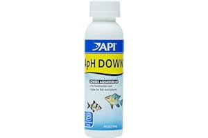 API pH DOWN Freshwater Aquarium Water pH Reducing Solution 118 ml Bottle