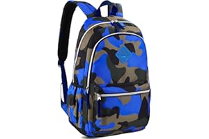 Atarni Sac à dos d'écolier pour garçons et adolescents - Sac à dos ergonomique pour enfants de 7 8 10 15 ans - Sac d'école pour garçons, loisirs, cartable - Grand pour l'école