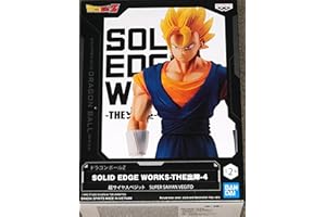 Banpresto Figura de Accion Vegito Super Saiyan - Dragon Ball Z Solid Edge Works Vol.4 17cm BP18559 Multicolor