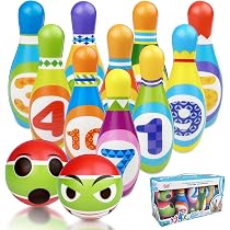 Set De Bowling En Bois Woet – 6 Quilles Animaux + 2 Boules – Jeu Intérieur, Motricité, Dès 3 Ans – Cadeau Fille/Garçon