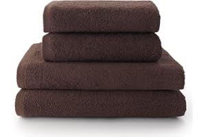 Top Towel - 2 ręczniki ręczne i 2 ręczniki kąpielowe lub prysznic - zestaw ręczników, 100% bawełna - 500 g/m2