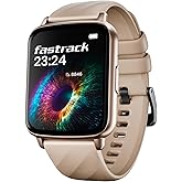 Fastrack Volt S1 Smart Watch for Man and Women Latest with 1.83" Display, Silicone Strap, BT Calling, 100+ Sports Modes, Hear