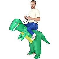 FXICH Inflatable Dinosaur Costume Inflatable Fancy Dress Costume for Adults Halloween Costume for Adults