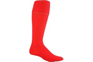 adam & eesa Mens Plain Football/Rugby/Hockey Red Socks