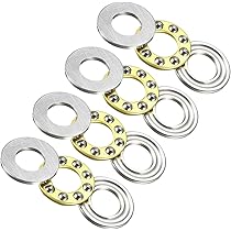 Cuscinetti Di Spinta A Sfera - 10 Pezzi Acciaio Cromato, 6x12x4.5mm - Foto 3