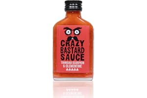 Crazy Bastard Sauce - Trinidad Scorpion & Clementine - 100 ml