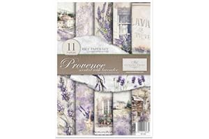ITD Collection RP058 Papel de Arroz 29,7cm x 21cm (RP058 - Provence)