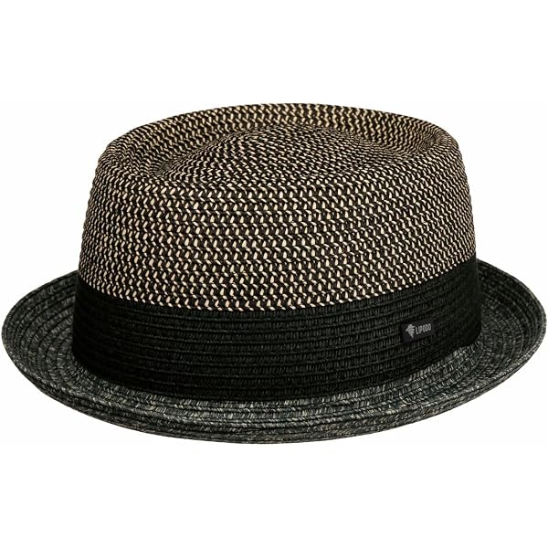 3881 Coyuca Vented Pork Pie Straw Hat Women/men Nature 7 1/4-7 47734p.jpg main image 4