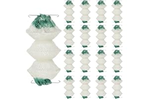 LARREL Lot de 12 manteaux de lanterne, 3 couches en forme d'accordéon, pour lampes à gaz compatibles avec les lanternes Coleman, lanternes globe, propane, lampes au propane, lampes au propane, camping en