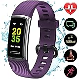 Updated 2020 Version High-End Fitness Trackers HR, Activity Trackers Health Exercise Watch with Heart Rate and Sleep…