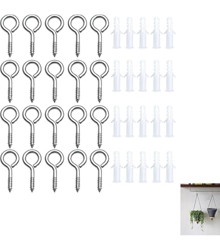 Vis à œil Avec Filetage Métrique - M5 X 50 Mm X 1 Pièce - Œillets Filetés - Vis à Crochet - Vis à Vis à Anneau - Crochets à Vis En Acier Inoxydable