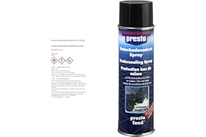presto 306017 Protection bitumeuse pour Bas de Caisse Noir 500 ML