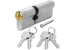 VERSA Dual Finish Euro Cylinder Lock Barrel (40mm/ 50mm)