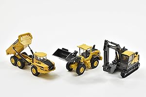 NewRay Caja de 3 Artes Volvo Window Box, 32095, Color Amarillo