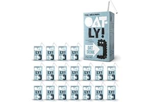 Oatly Oat Drink Original Carton 18 x 250ml (with paper straw)