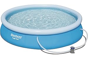 Bestway Fast Set - Piscina redonda con depuradora, 366 x 76 cm