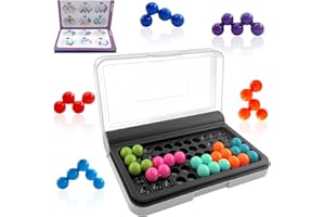 Lets Joy IQ Puzzler Pro, IQ Puzzler Games, Patidssspiel für 120 Desafíos, Juguetes de Educativos, Juego de Paciencia, Juegos de Mesa, Regalos Infantiles para Niños y Niñas (B)