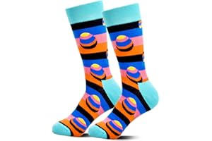 GRPSKCOS Easter Socks Men Women, 1 Pair Easter Eggs Novelty Funny Festive Socks Gift for Him or Her, One Size 5-9 Fits Most