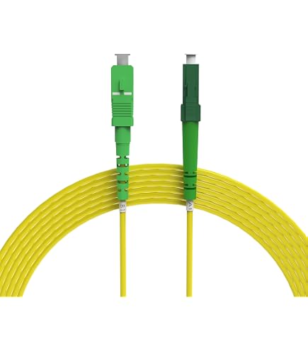 CONBIC 30m Simplex OS2 9/125 Singlemode Fibre Optic Cable - LC/APC To LC/APC, Yellow Jacket 9 thumbnail image