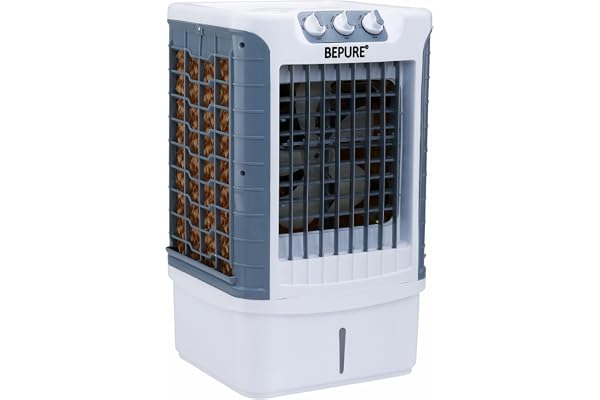 Bepure Brisco 12L Air Cooler Air Delivery upto 1500 M3/H Low Noise Operation Low Power Consumption 3 Side Honeycomb Cooling Pad