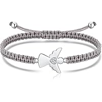 Jrêveinfini Schutzengel Armband Damen Mädchen Silber 925, Konfirmation Schutzengel Kommunion Mädchen Taufe Personalisiert, We