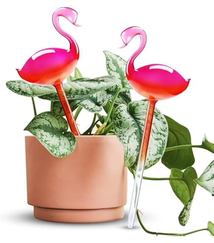6 Arroseurs Automatiques En Forme D'oiseau - Pic Céramique, Réservoir Transparent - Pour Plantes En Pot, Vacances