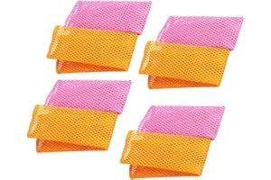 UPKOCH Paños de Cocina de Malla Antiadherente para Limpieza de Aceite, 12 Unidades