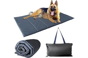 Aveanit wasserdichte Hundematte für Outdoor, Hundedecke Waschbares, Waschbares Hundebett, Hundekissen für Reise Camping Outdoor Graphit