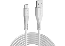 URBN Type-C USB 3.4 Amp | 25W Fast Charging Cable | Unbreakable Rugged & Nylon Braided | Quick Charge (QC) Compatible | Made 
