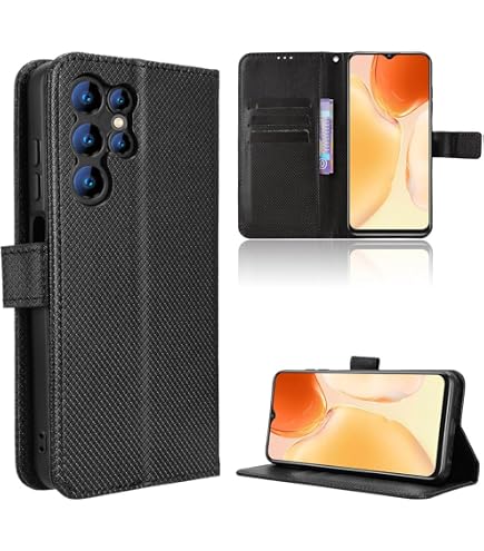 WBWONE Étui Portefeuille En Cuir Pour Oukitel C61 / C61 Pro - Rabat Magnétique - Porte-Cartes - Marron