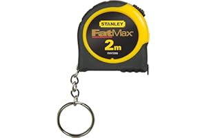 STANLEY - FATMAX Stanley Fatmax FMHT0-33856 Tape Measure, Yellow/Black, 2 m/13 mm