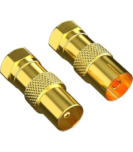 Adattatore Coassiale Femmina: Presa F / Coassiale F IADAP SAT-030 - Foto 9