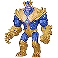 Marvel Avengers Mech Strike Monster Hunters Monster Punch Thanos Toy, 9-Inch-Scale Deluxe Action Figure, Toys for Kids Ages 4 and Up