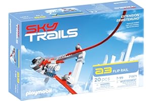SKY TRAILS | Flip Rail | Gioco di costruzione per percorsi dinamici e d'azione | Costruisci la tua avventura con emozionanti elementi flip | Regalo perfetto per bambini dai 7 anni in su | 71971