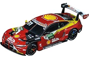Carrera - 20064224 GO!!! BMW M4 GT3 DI Slotcar im Maßstab 1:43 I Original DLizenz I Detailgetreue Replik des DChampions I Ideal für Kinder ab 6 Jahren I Autorennbahn Action I Ready to Race