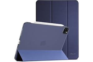 ProCase Custodia per iPad Pro 11 Pollici 2022/2021/2020/2018, Cover per iPad Pro 11 4a/3a/2a/1a Generazione, Ultra Sottile Leggero Cover con Auto Svegliati/Sonno -Blu Marino