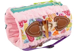 SHDGFB Zappeldecke für Erwachsene mit Demenz, Alzheimer Demenz Aktivitäten Produkte für ältere Menschen und Senioren Autistische Demenz Sensory Arm Pillow Fidget Handgelenk Manschette