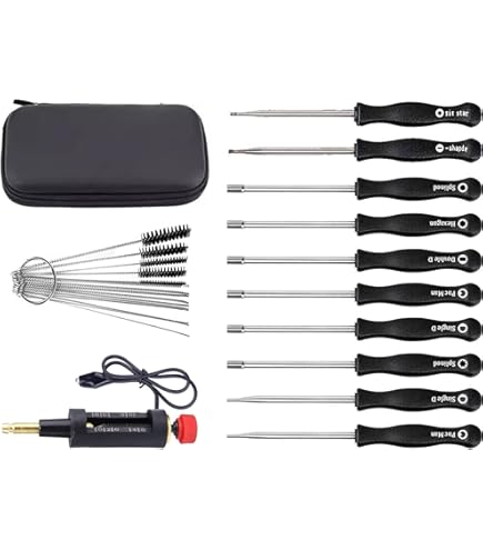 Tournevis Reglage Carburateur Husqvarna QAZAKY Lot De 11 Outils De Réglage Du Carburateur Brosse De Nettoyage Tournevis Carburateur