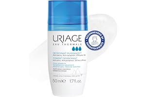 Uriage Power3 Antiperspirant Deodorant Roll-on - 24H Sweat & Odor Efficacy - Dry Touch - No White Marks, No Yellow Stains - Fresh Unisexe Scent - Long-lasting Formula - Alcohol-free - Hypoallergenic
