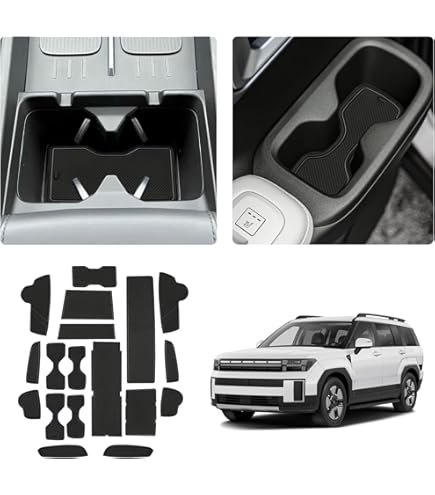 Organizer Console Hyundai Tucson 2025-2026 - Portaoggetti Centro Auto | Per Cambio Elettronico, Antiscivolo - Foto 14